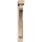Ekena Millwork Legacy Block Smooth Bracket w/ Offset Brace, Douglas Fir, 5 1/2"W x 34"D x 42"H BKT0604X34X42LEC05SDF - alternate 4